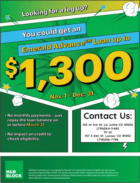 h&r block emerald advance|More.